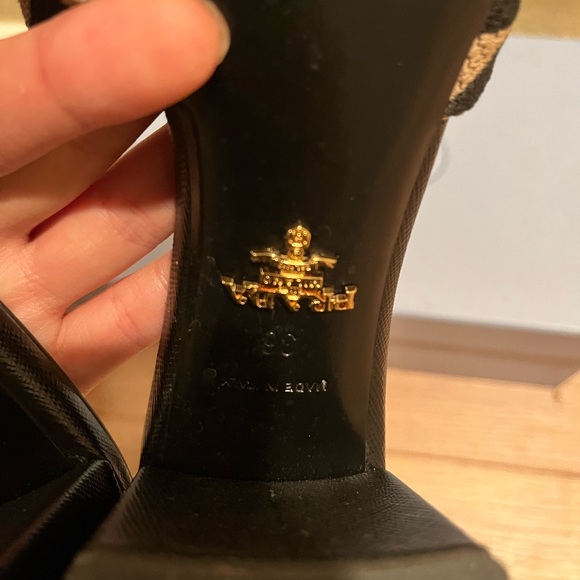 Prada Embroidered fabric sandals - Picture 4 of 5